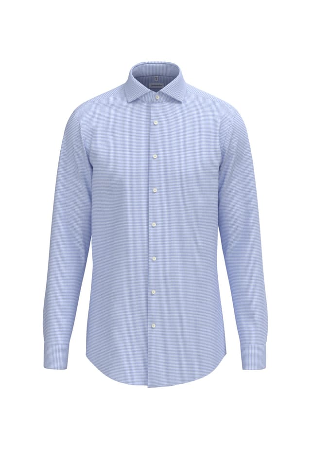 

Рубашка деловая обычная Seidensticker, синий