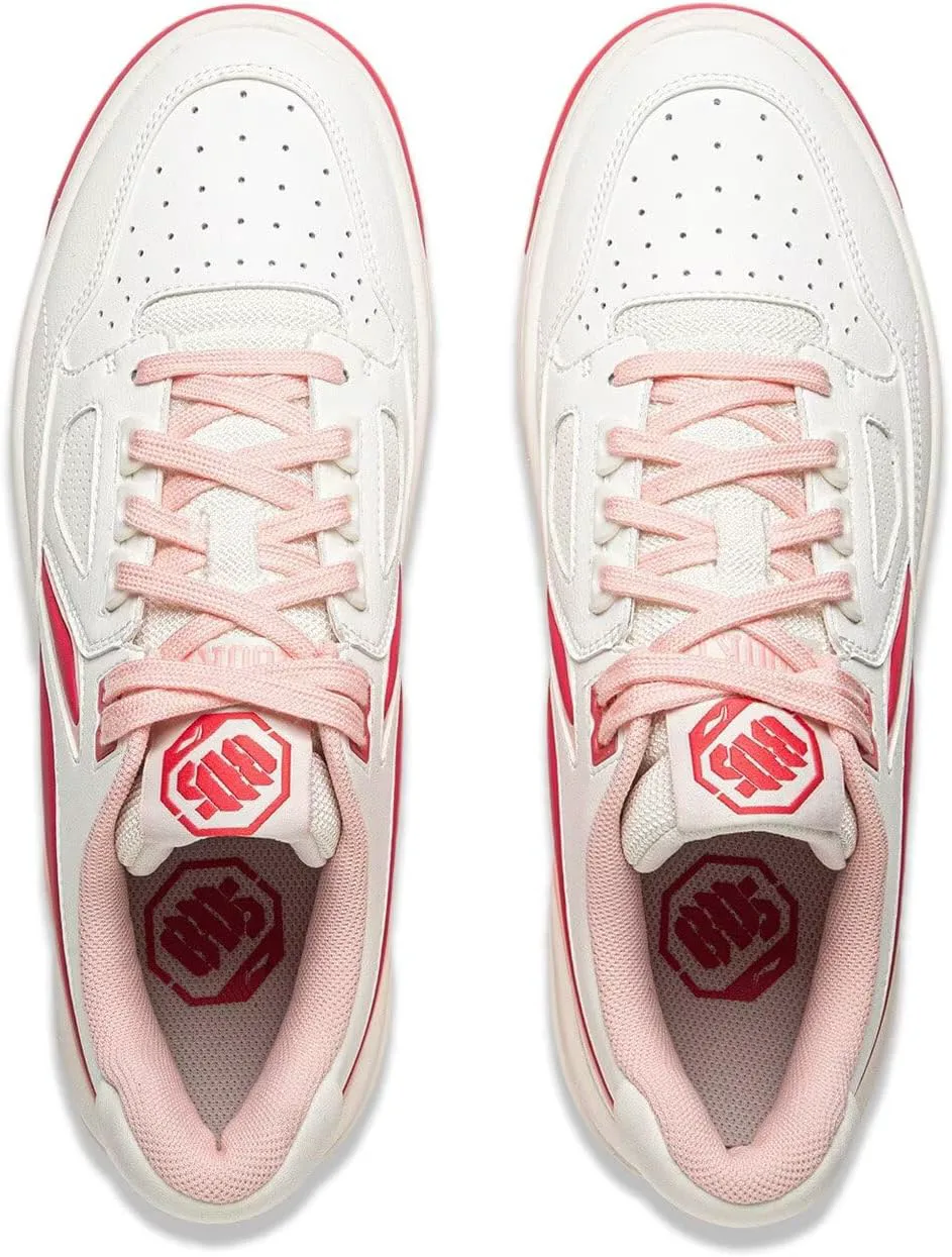 Кроссовки для баскетбола LI-NING BADFIVE Rookie для мужчин, удобные, дышащие, повседневные многофункциональные кеды ABCV007, белый — фото 4
