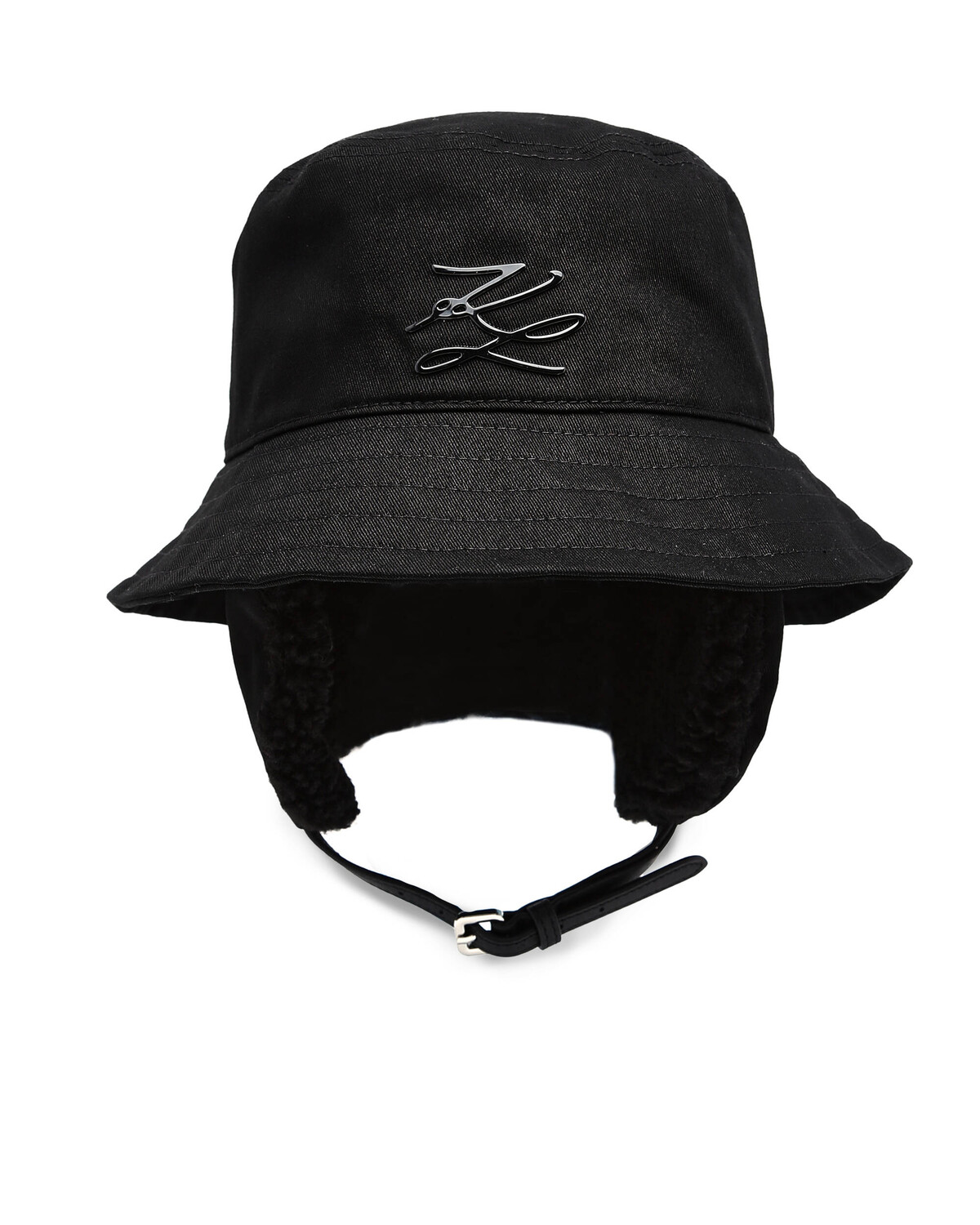 

Шапка Karl Lagerfeld k/autograph, черный