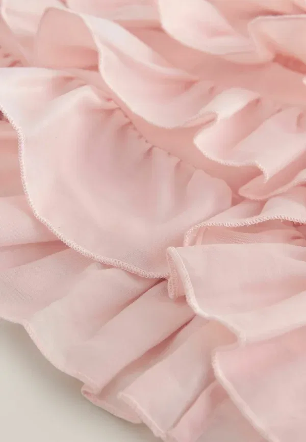Платье коктейльное Regular fit 3d ruffle cocktail dress / party dress Baker By Ted Baker, розовый — фото 4