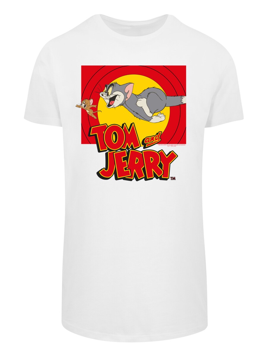 

Классическая футболка F4NT4STIC Shirt Tom And Jerry Chase Scene, белый
