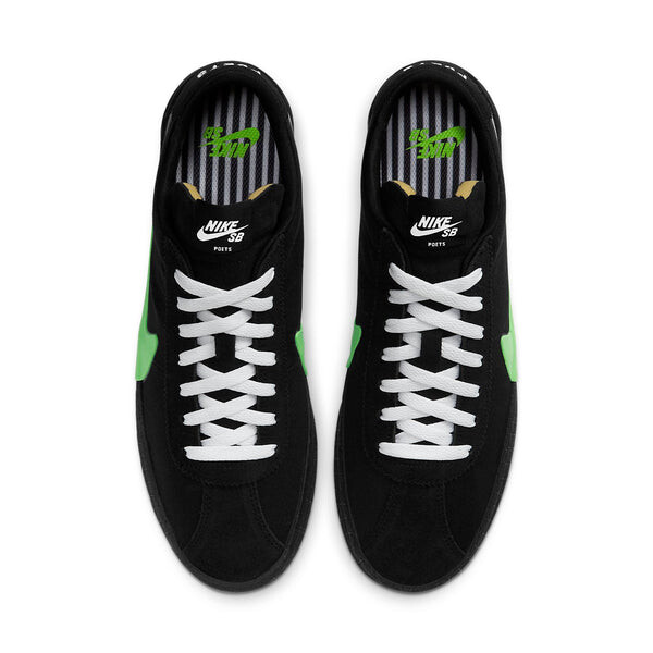 Кроссовки poets x zoom bruin sb skateboard qs Nike, черный — фото 4