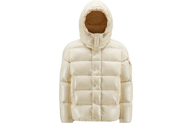 

Moncler Мужской пуховик, слоновая кость белая