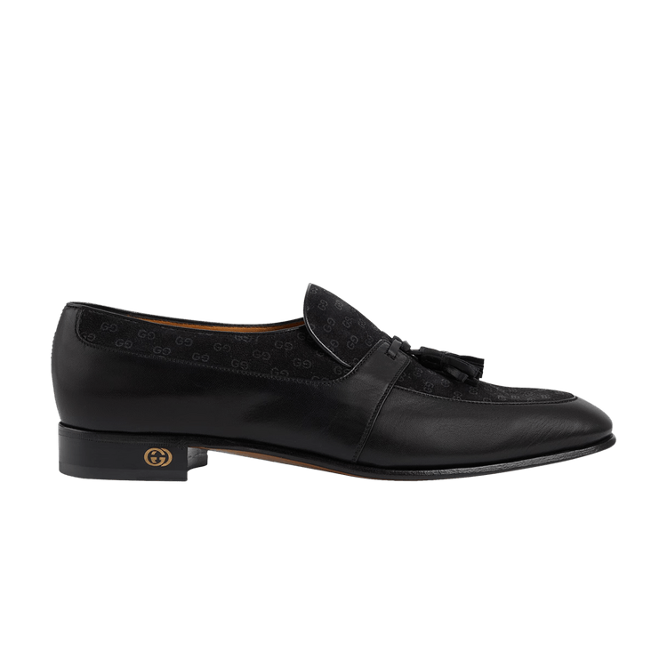 

Кроссовки Gucci Gucci GG Mignon Loafer 'Mandala Goat - Black', черный