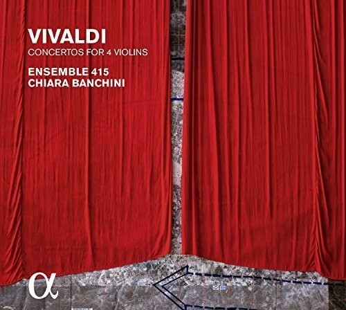 

CD диск Vivaldi / Chiara Banchini / Ensemble 415: Concertos for 4 Violins