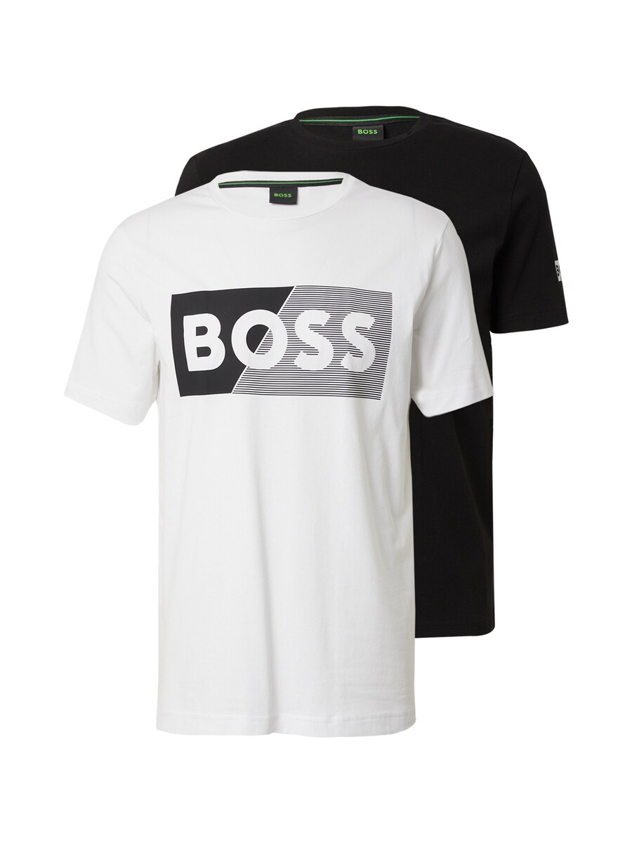 

Рубашка BOSS, черный/белый