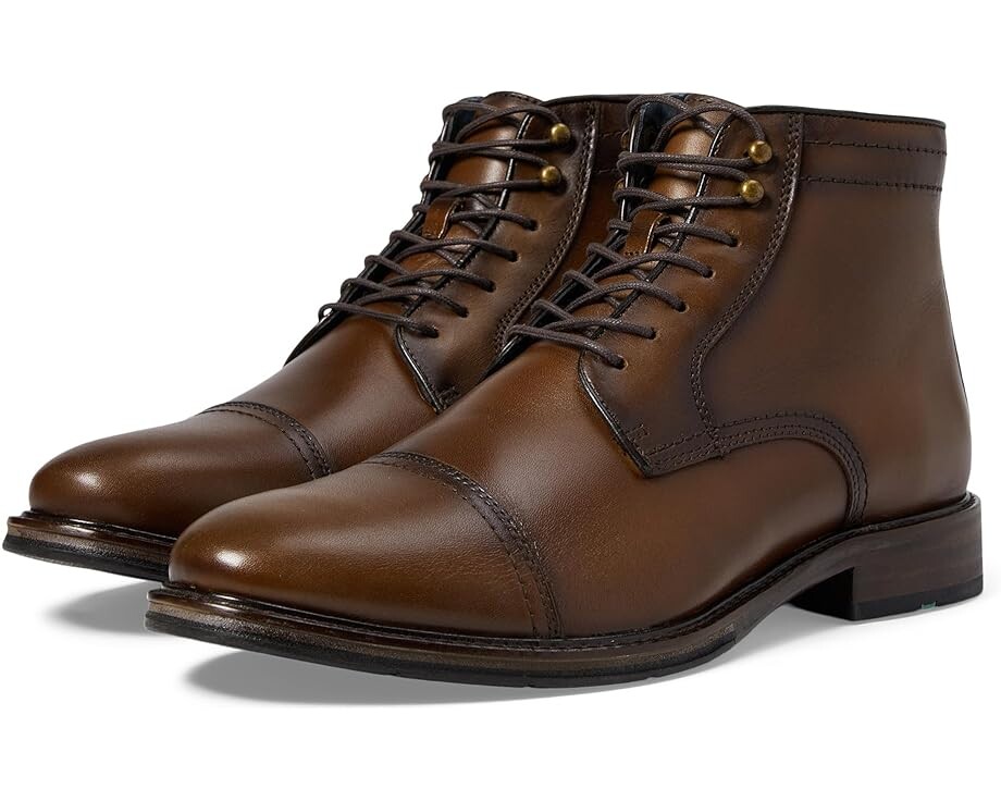 

Ботинки Johnston & Murphy XC Flex Raleigh Cap Toe Zip, цвет Dark Tan Full Grain