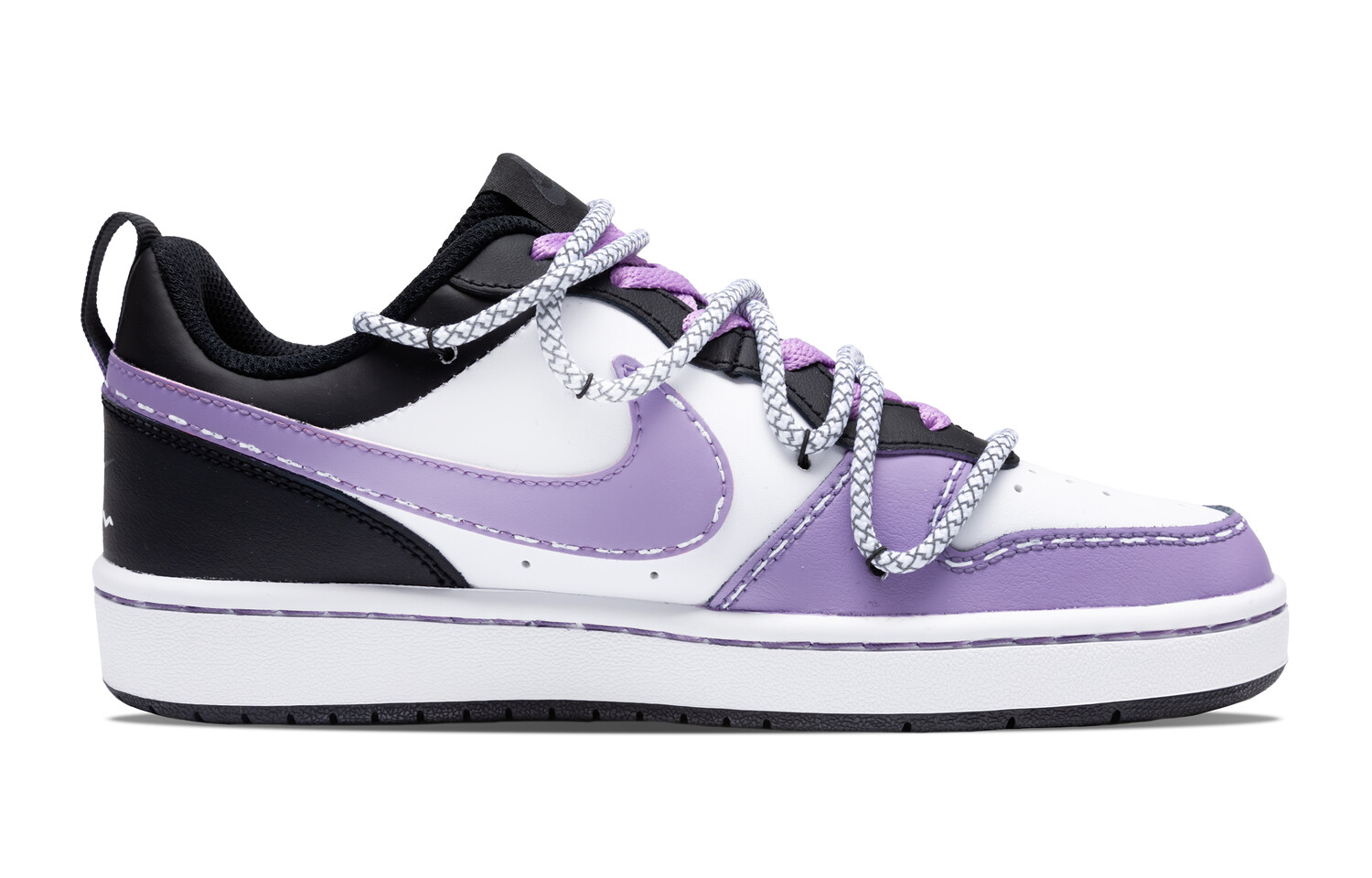 

Кроссовки Nike Court Borough Skateboarding Shoes Women's Low-top Purple/black, фиолетовый
