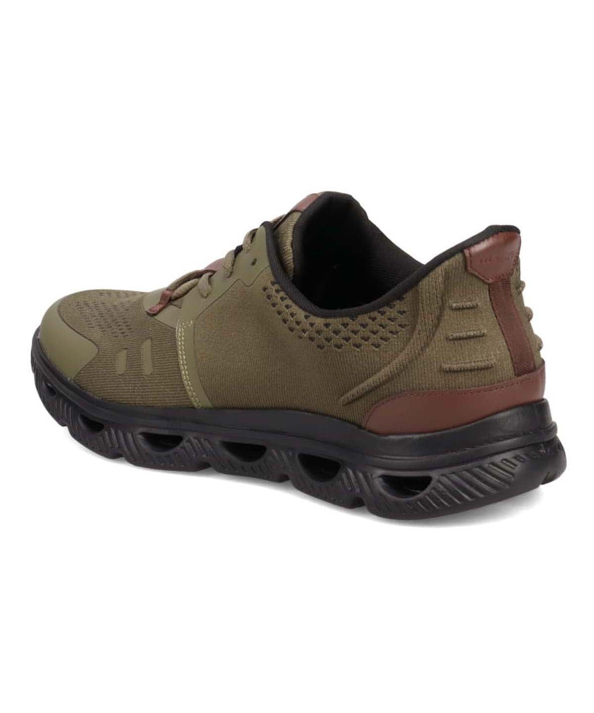 Кроссовки Madras Recovery Shoes Casual Knit Sneakers Madras, Khaki — фото 3