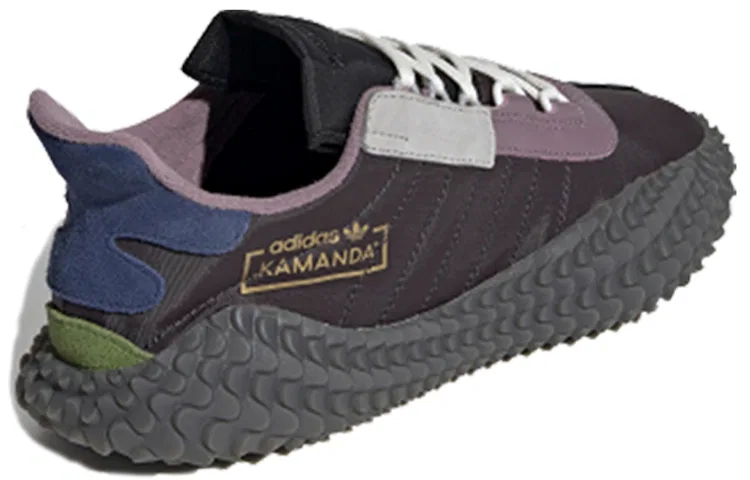 Кроссовки повседневные Adidas Originals Kamanda Cushioning черные — фото 4