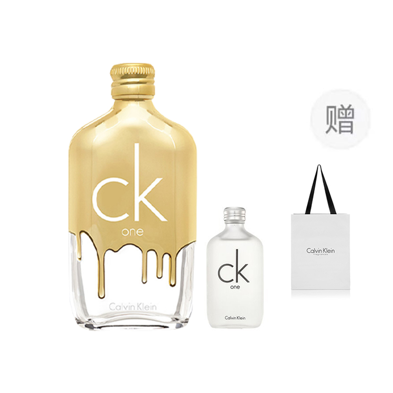 Calvin Klein Духи ck one shiny gold limited edition туалетная вода 15мл+100мл — фото 3