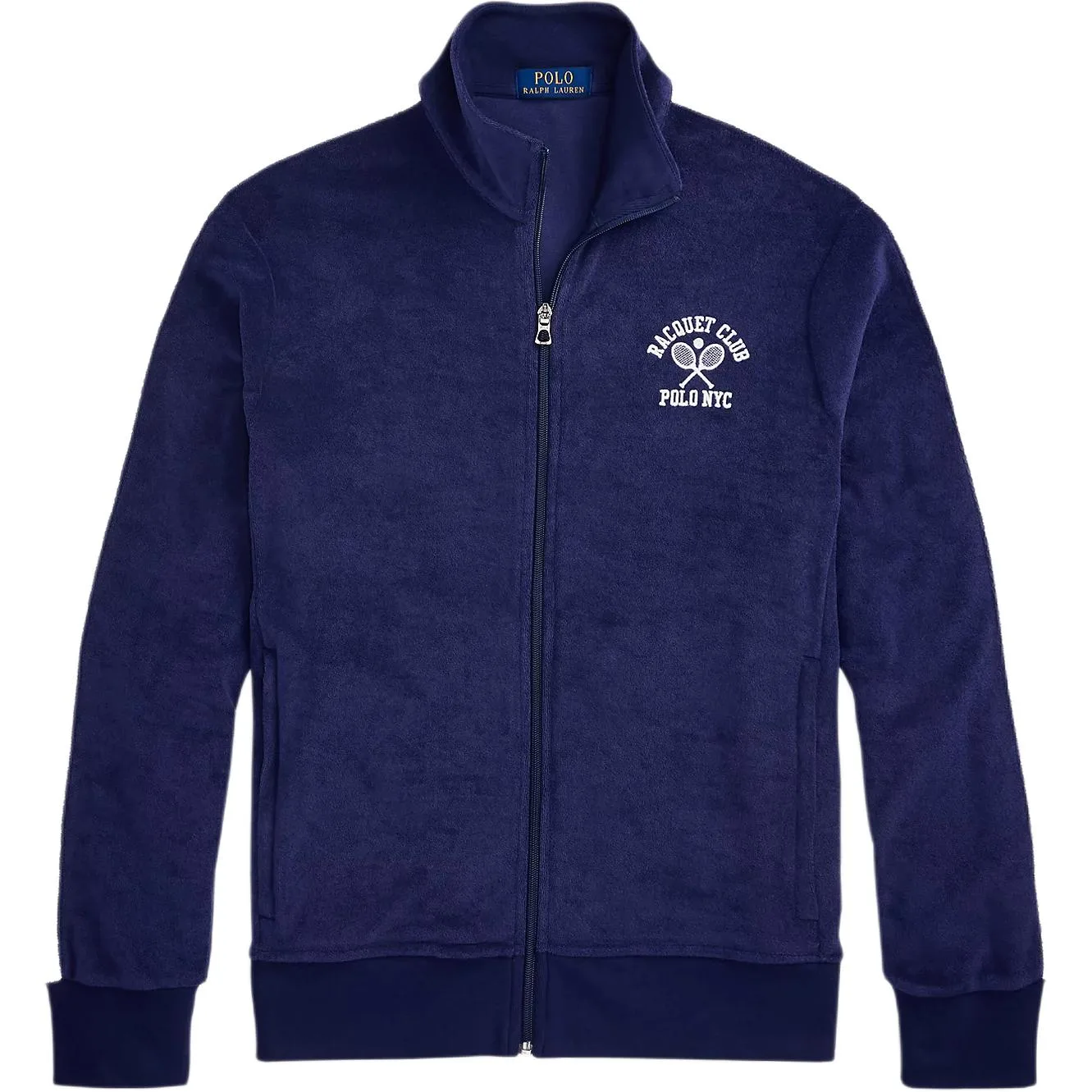 Свитшот с вышитым логотипом Polo Ralph Lauren, морской синий