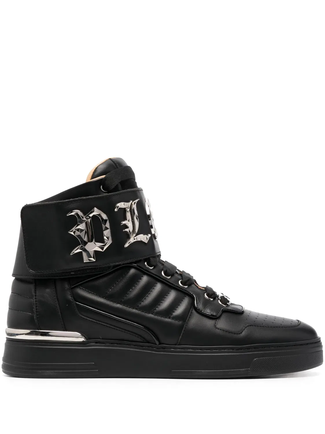 Высокие кроссовки с логотипом Gothic Philipp Plein