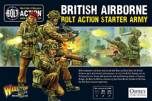 

Миниатюра Warlord Games Bolt Action: British Airborne Starter Army