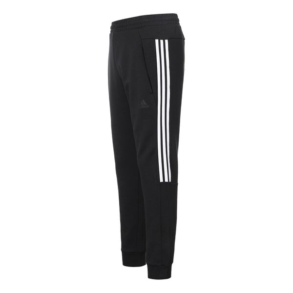 

Спортивные штаны adidas Casual Sports Bundle Feet Lacing Stripe Knit Long Pants Black, черный