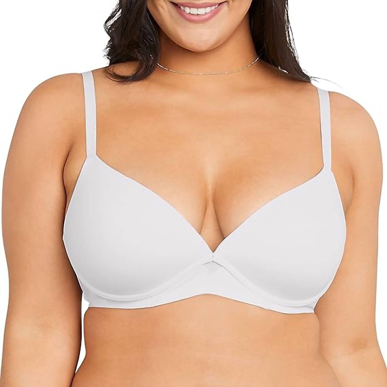 

Бюстгальтер-футболка One Fab Fit без косточек белого цвета Maidenform