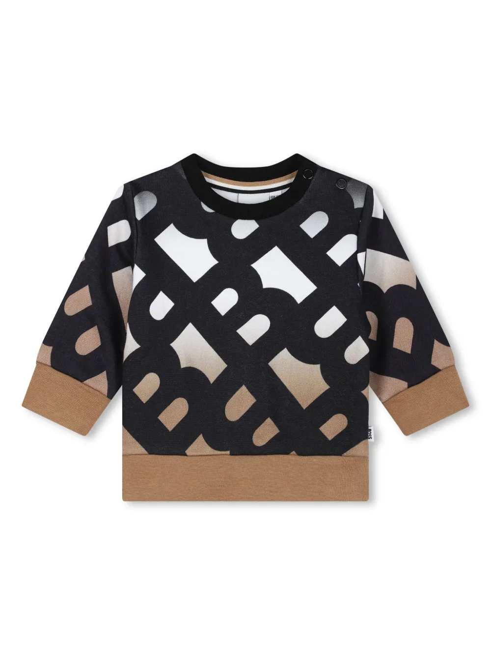 

Толстовка с логотипом BOSS Kidswear, черный