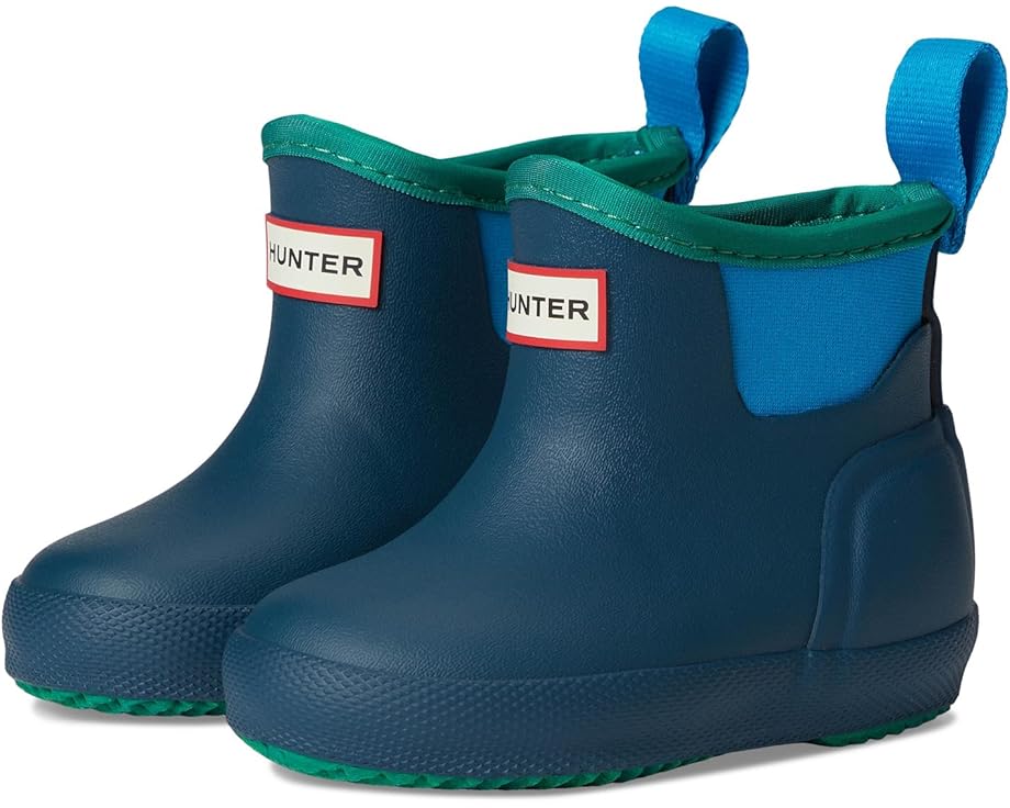 

Ботинки Hunter Kids Georgey(Toddler/Little Kid), цвет Dark Blue Multi