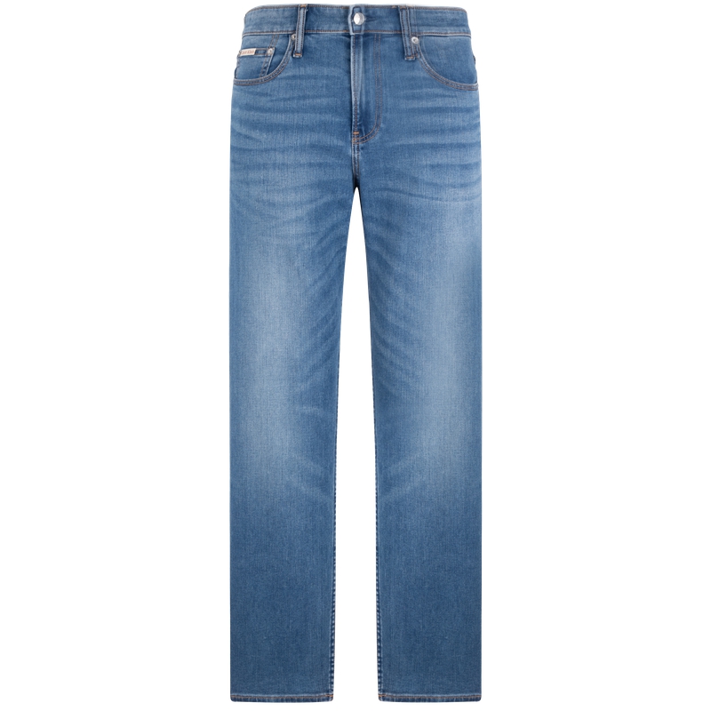 CALVIN KLEIN Jeans Мужские джинсы светло-голубые, 1A4-Denim Light Blue — фото 2