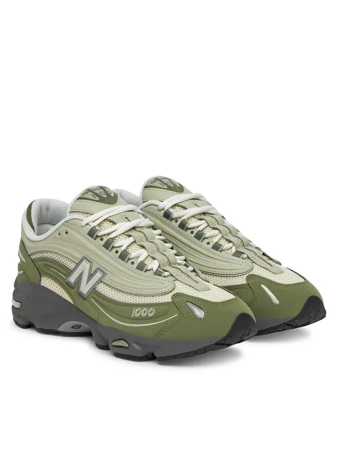 New Balance Кроссовки M1000MEO зеленые — фото 2