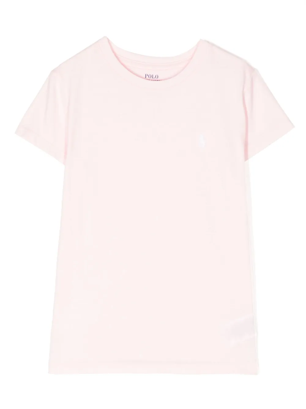 

Футболка с короткими рукавами POLO RALPH LAUREN KIDS, розовый