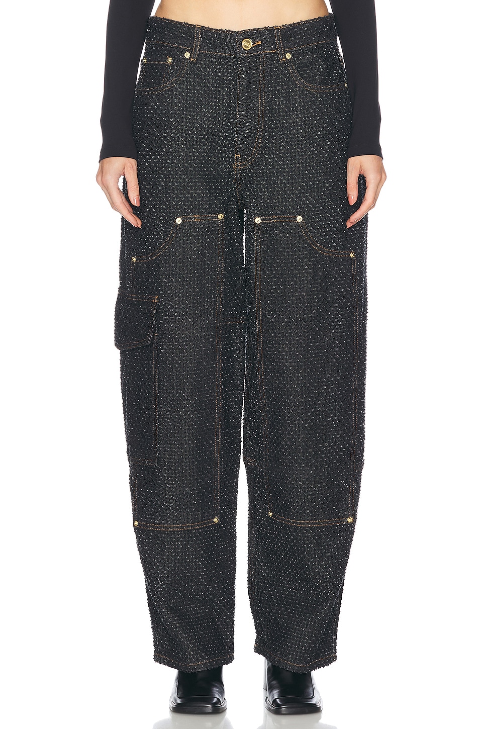 

Джинсы женские Ganni, черный