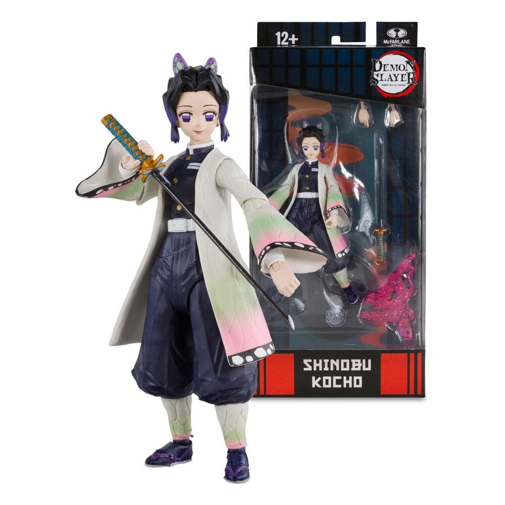 

Убийца демонов: фигурка кимэцу но яиба синобу кочо 18 см макфарлейн McFarlane