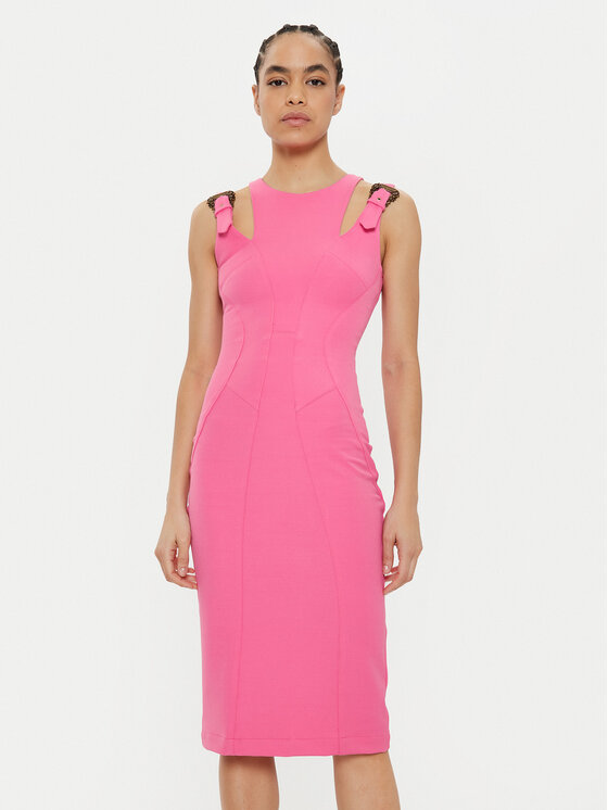 

Коктейльное платье стандартный крой 78HAO913 N0356 Versace Jeans Couture, розовый