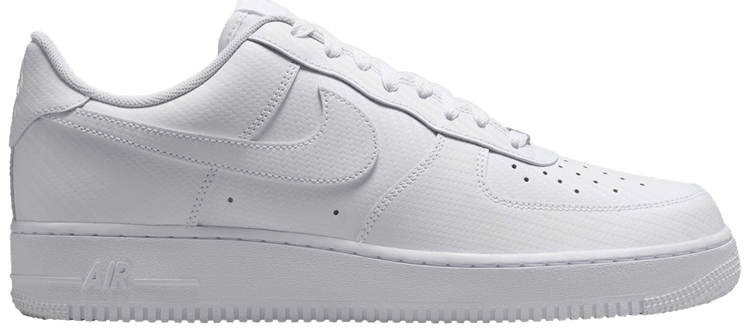 

Кроссовки Nike Air Force 1 '07 'Carbon Fiber Pack - White', белый