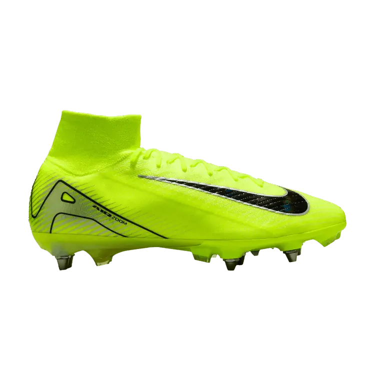 

Бутсы Nike Zoom Mercurial Superfly 10 Elite SG 'Mad Voltage Pack', зеленый