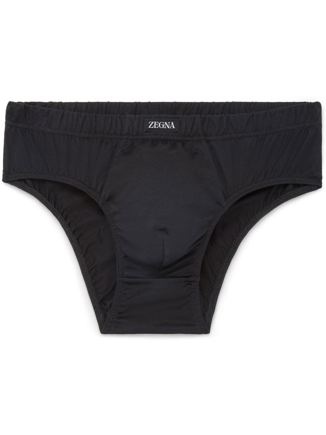 

Zegna трусы-брифы с логотипом, черный