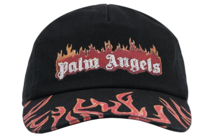 

Кепка с логотипом Flames PALM ANGELS, черный