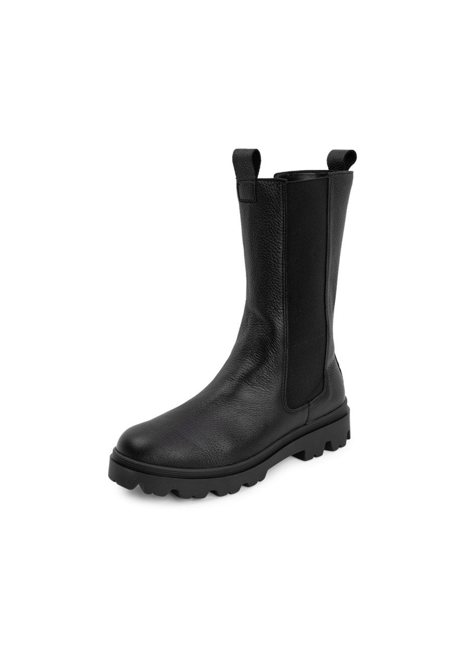 Ботинки VITAFORM Hirschleder Stiefel, черный