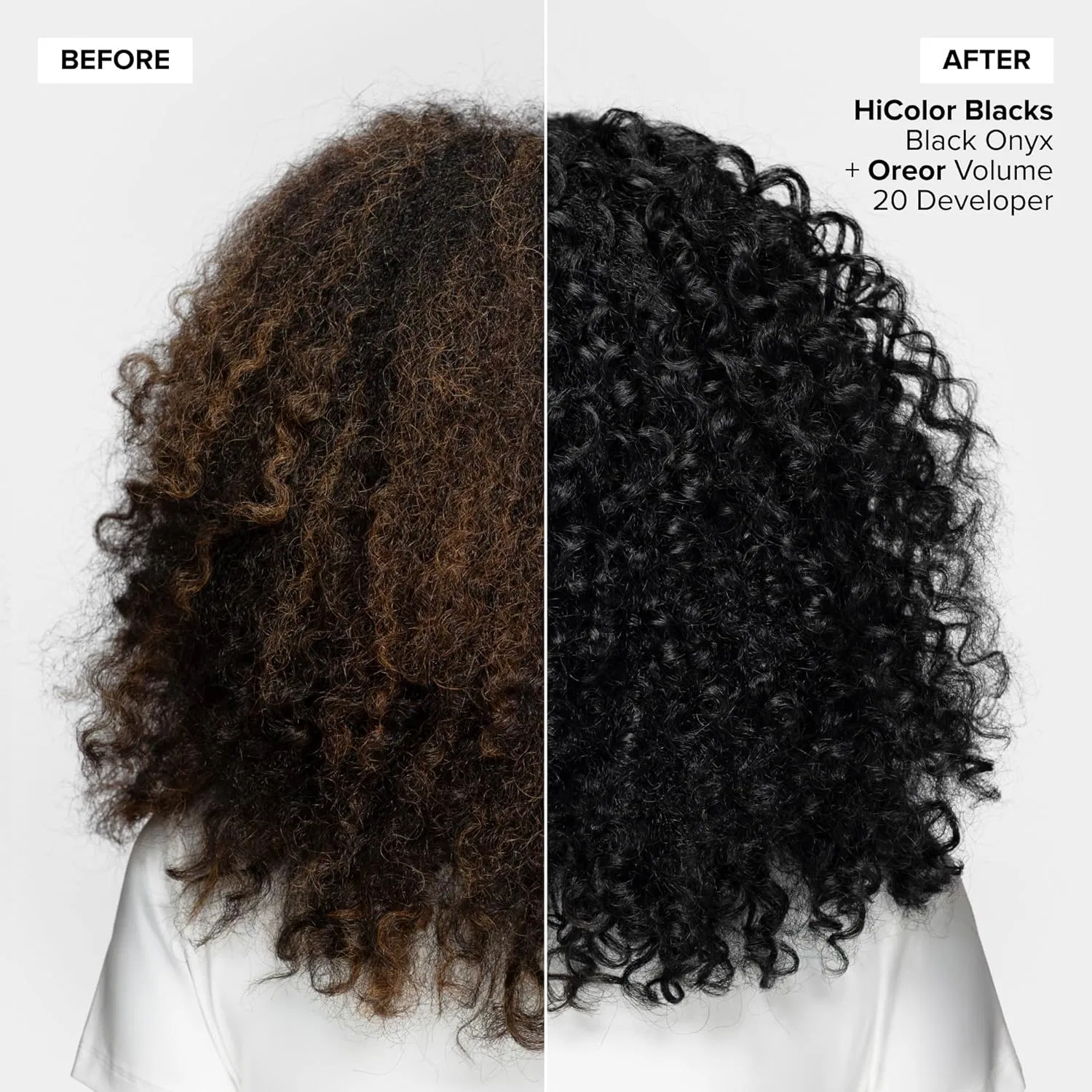 Стойкая краска для волос «Excel HICOLOR H22 Black Sapphire» от Loreal L'Oreal Technique — фото 2