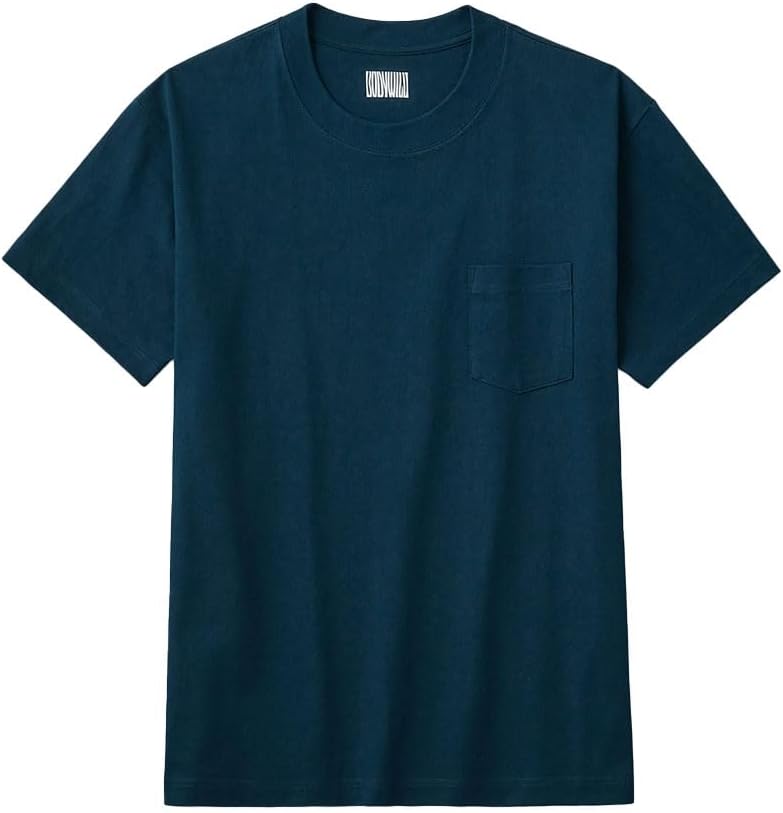 

Мужская стандартная футболка Body Wild с круглым вырезом и карманами