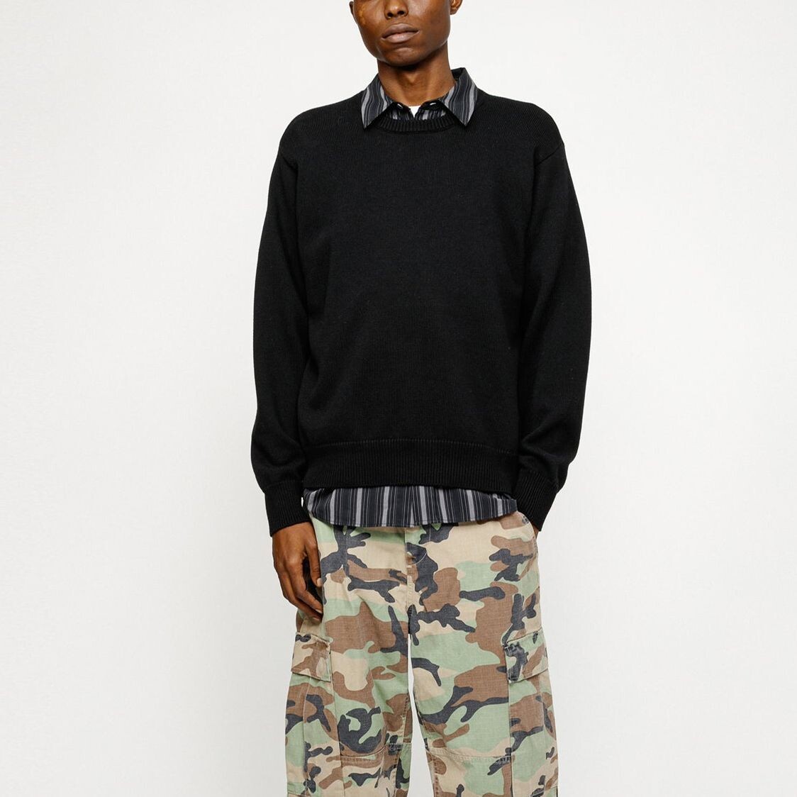 Джемпер Stüssy Luguna Icon из хлопка Stussy, темно-зеленый — фото 4