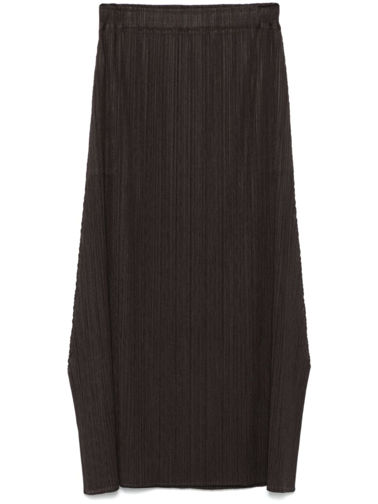 

Pleats Please Issey Miyake юбка макси Monthly Colors: December, коричневый