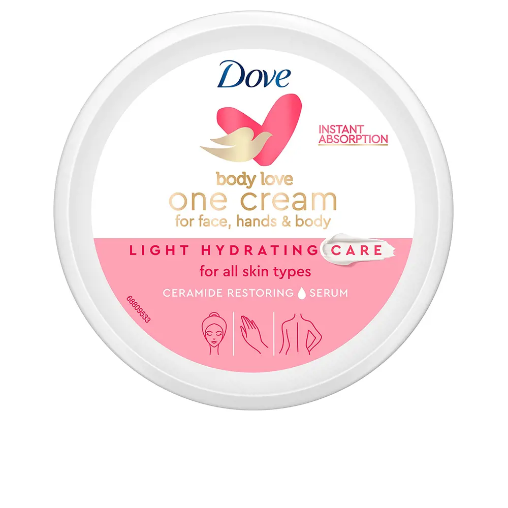 

Крем для лица Light hydrating cream cara cuerpo y manos Dove, 250 мл.