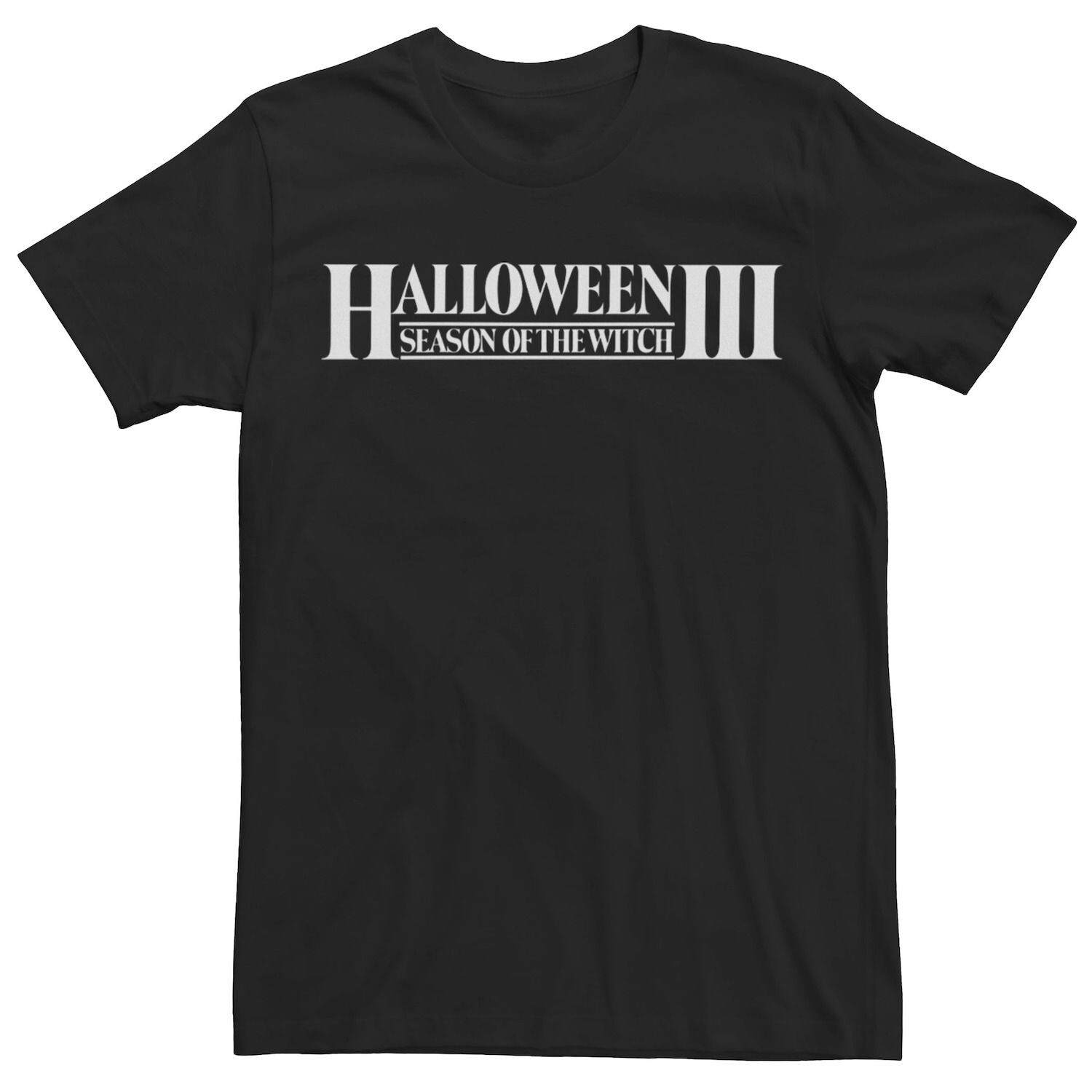 

Мужская футболка с логотипом Halloween 3 Simple Title Licensed Character