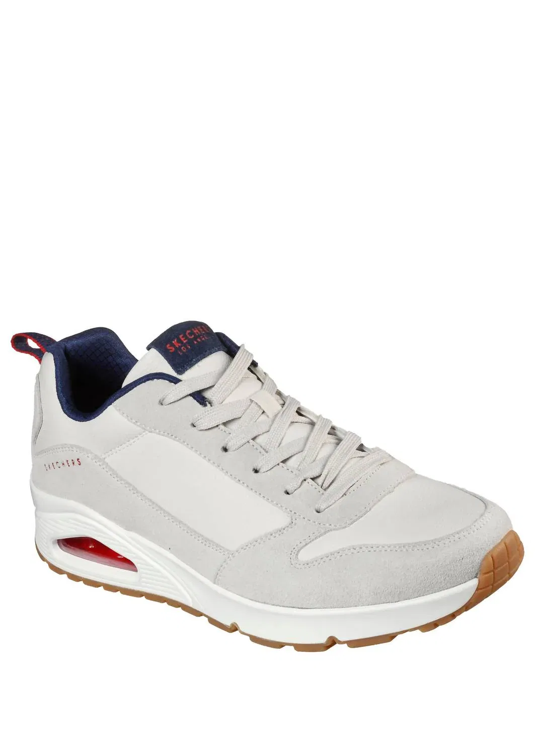 Skechers Мужские классические повседневные кроссовки Stacre белого цвета
