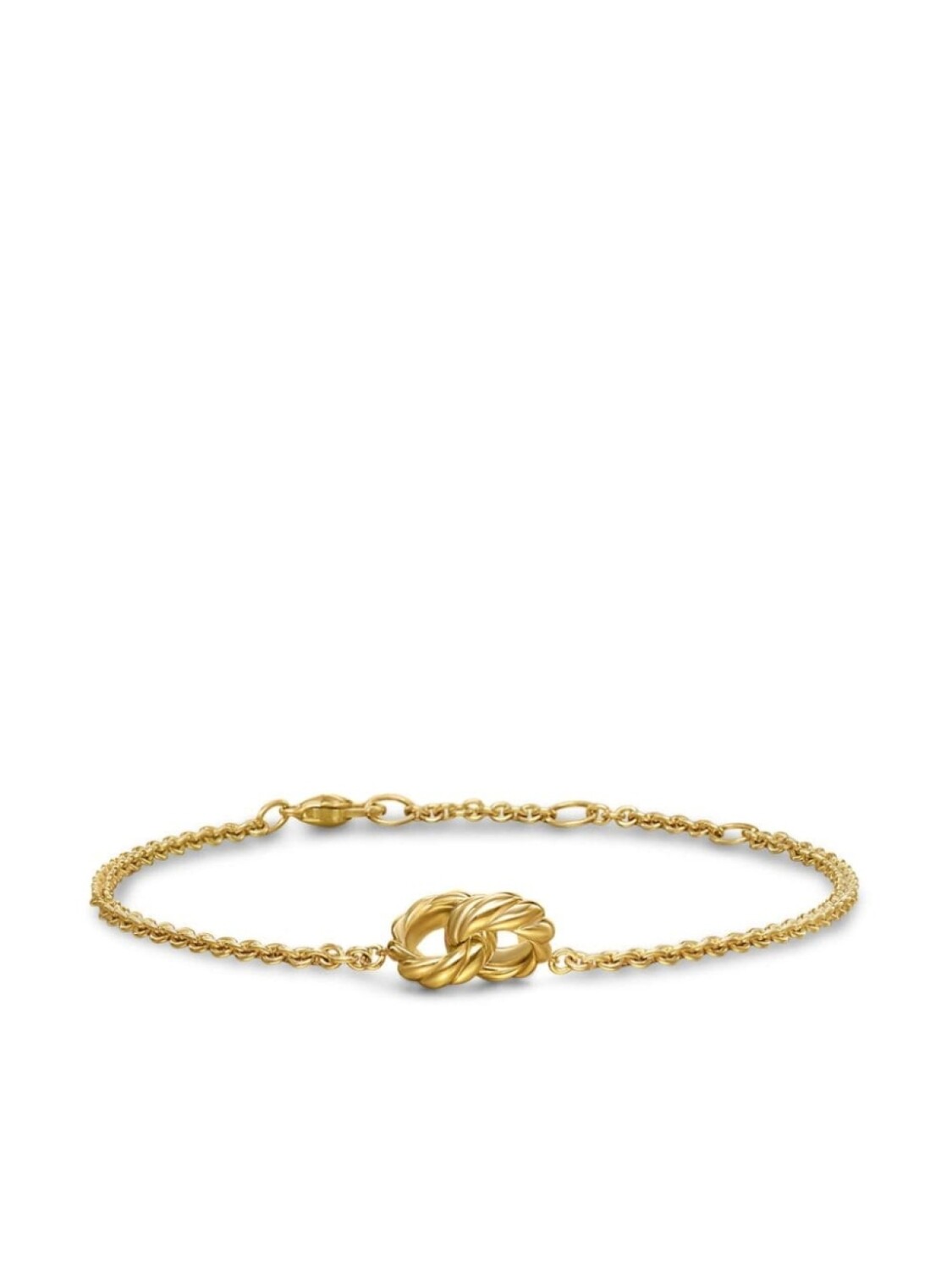 

Скульптурный браслет-цепочка из желтого золота 18 карат David Yurman, золотой