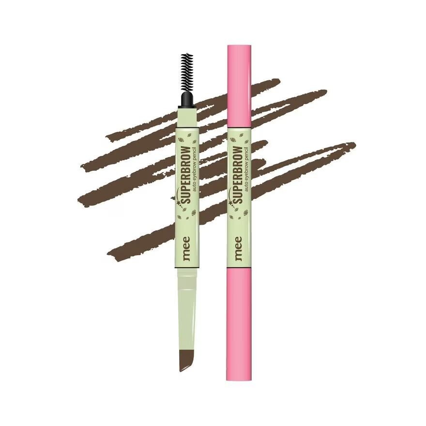 

Mee Автокарандаш для бровей Superbrow 0,2г. 01 Темно-коричневый эспрессо, Dark Brown Espresso