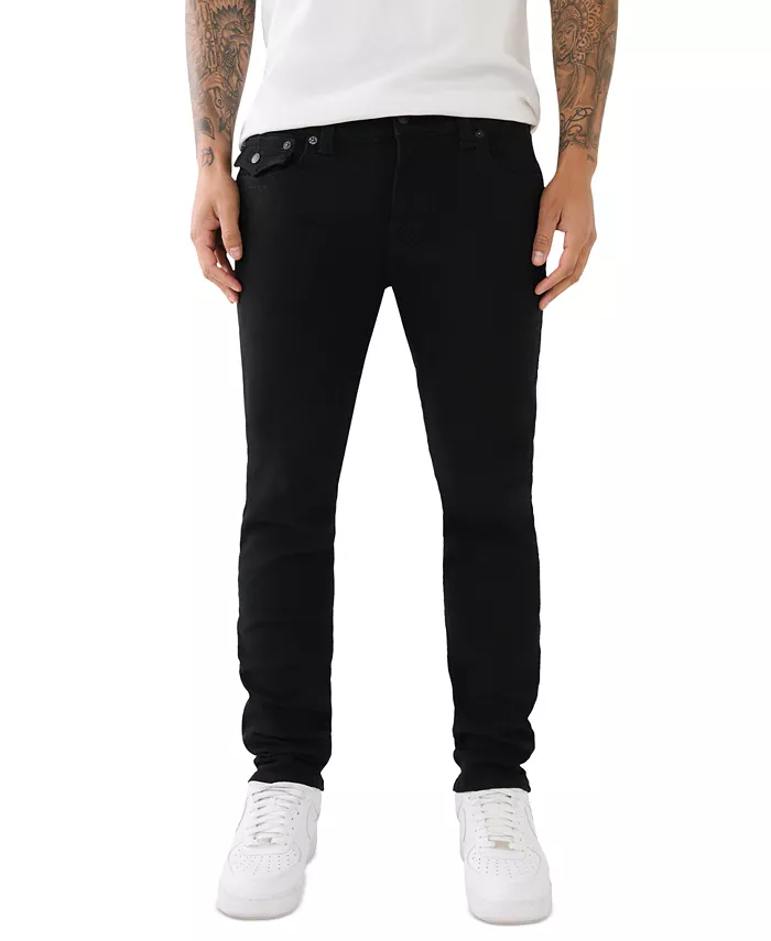 

Мужские узкие джинсы Rocco True Religion, черный