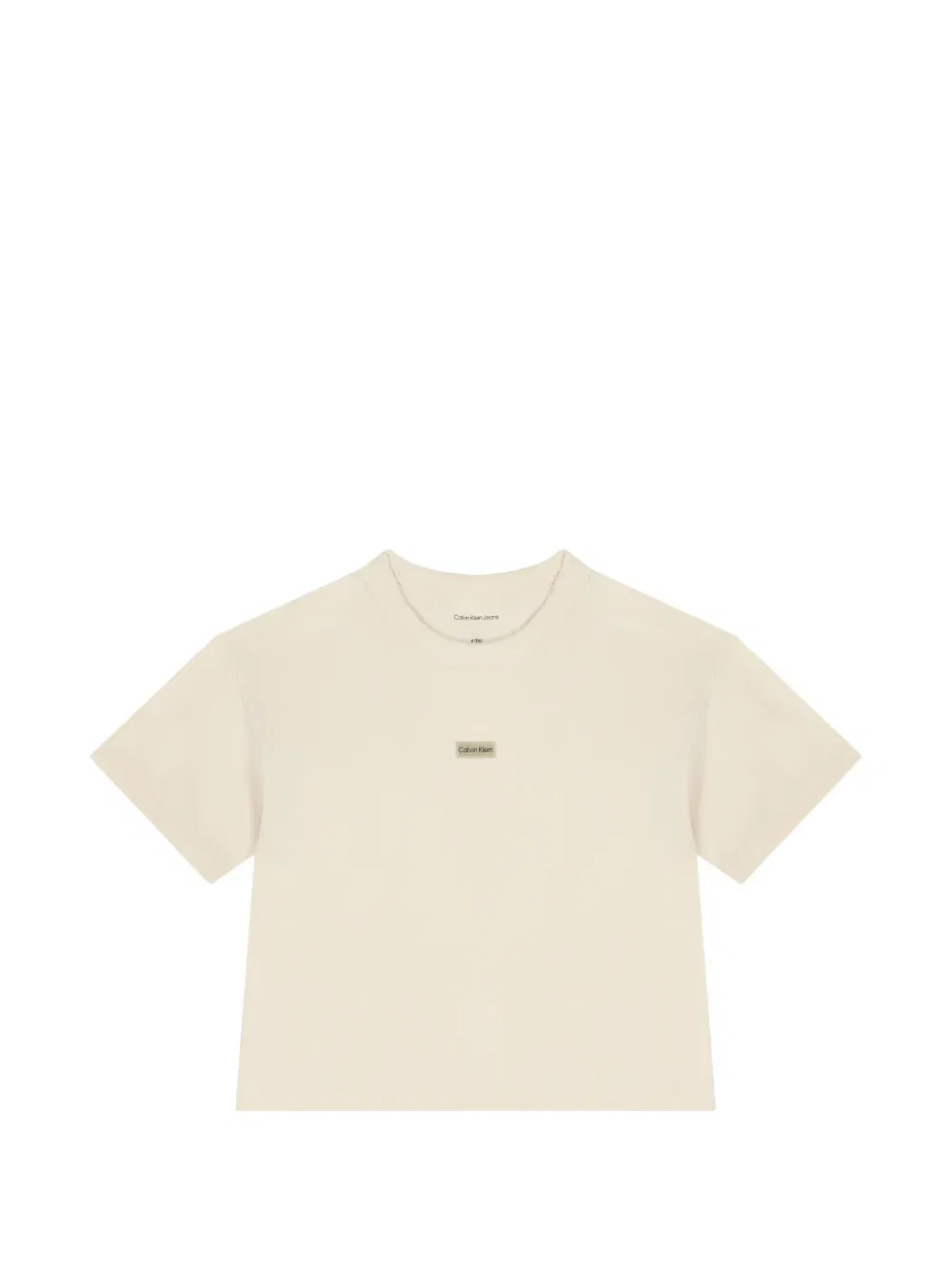 Футболка с коротким рукавом Calvin Klein Kids, нейтральный