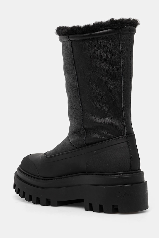 Ботильоны FLATFORM CHELSEA BOOT на платформе с утеплением Calvin Klein Jeans, черный — фото 3
