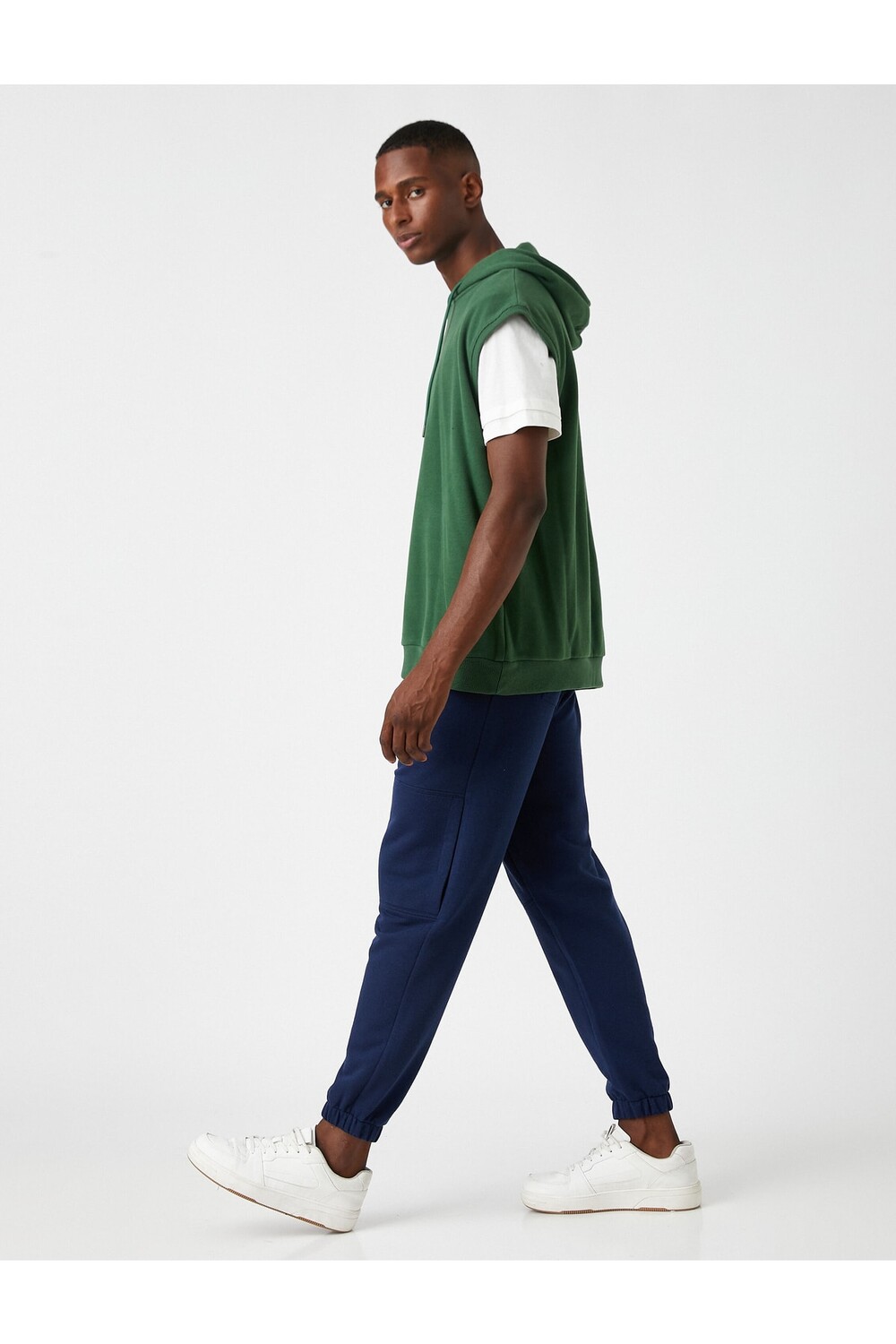 

Базовые спортивные штаны Jogger Fit Koton, темно-синий
