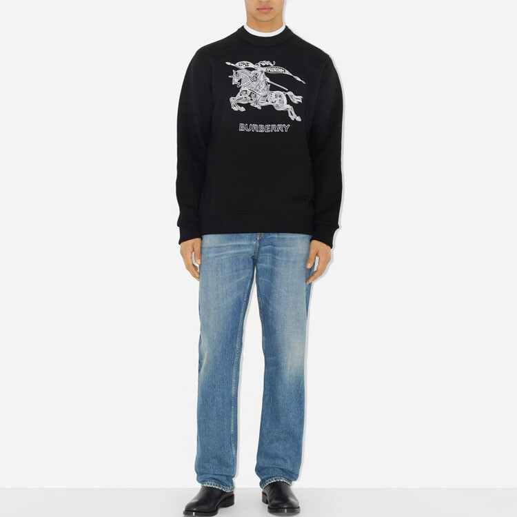 

Мужская толстовка Burberry, цвет Black