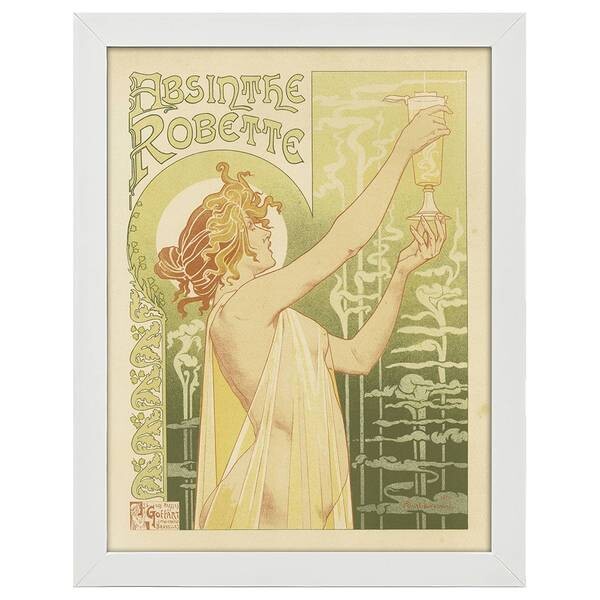 

Рамка для фотографий LegendArte Poster Absinthe Robette, белый