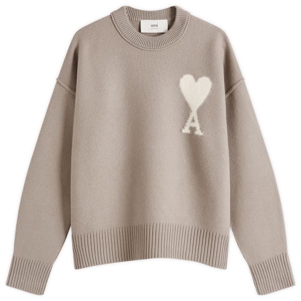

Белый свитер adc Ami Paris, белый