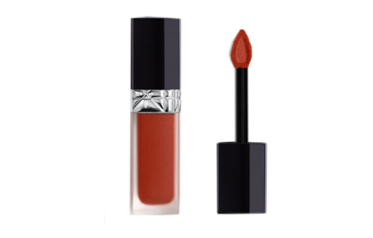 

DIOR Жидкая помада Flame Blue Gold Color Lock Black Tube матовая натуральная стойкая 6 мл